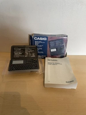 Vintage Casio Digital Diary SF-4300A - 32kb - Boxed with instructions untested - Image 1 of 4