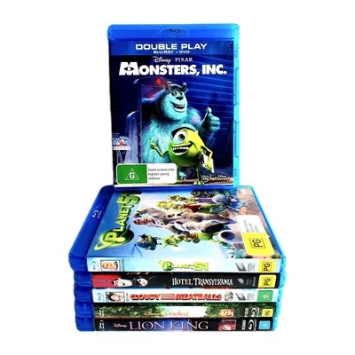 Monsters, Inc Blu-ray 6 x Kid's Movie Gift Bundle, Family, Animation, Region B/4 - Image 1 of 4