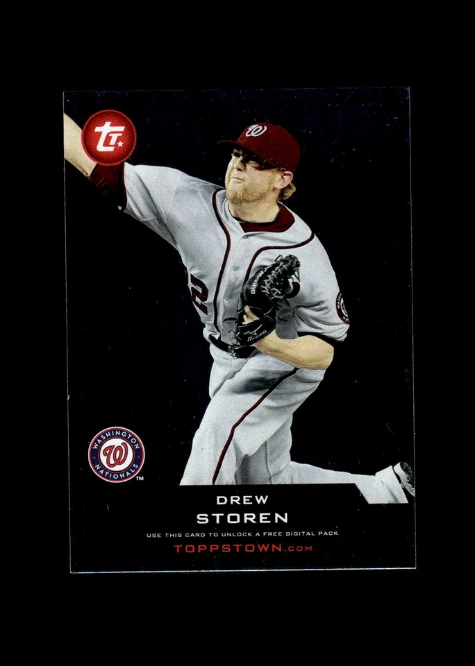 2011 Topps Update Topps Town #TTU-47 Drew Storen Washington Nationals - Image 1 of 2