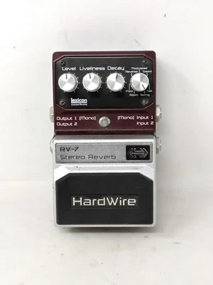 DigiTech Hardwire RV-7 Stereo Reverb Guitar Pedal - Tested & Working - Image 1 of 4