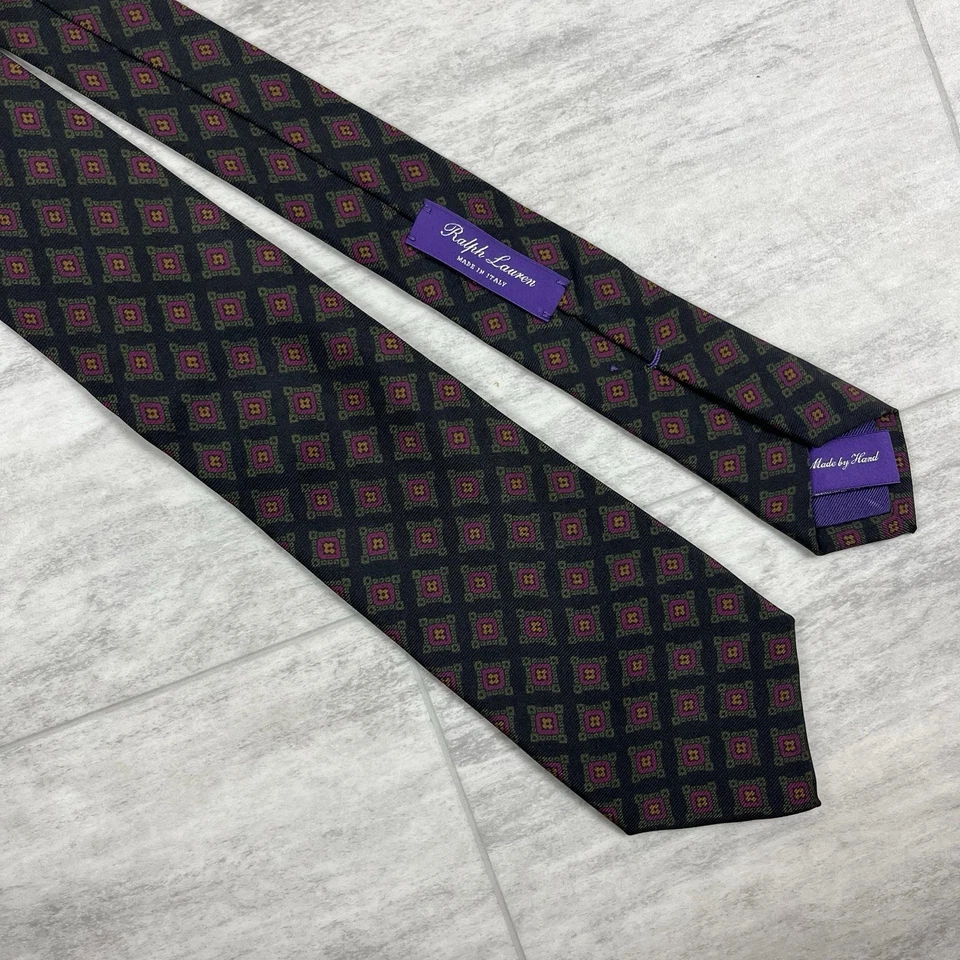 Ralph Lauren Purple Label Men’s Tie Hand Made In Italy - Image 1 of 4