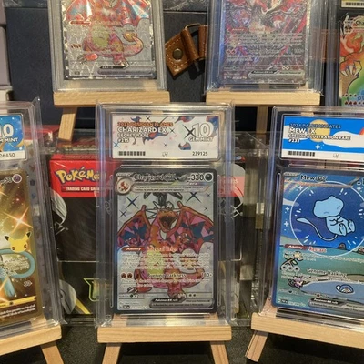 Charizard EX 215/197 Secret Rare Obsidian Flames Ace Graded 10 - Image 1 of 4