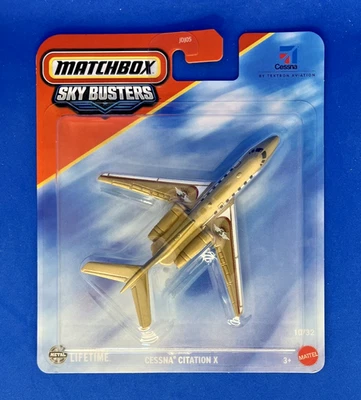 Matchbox - Sky Busters - 10/32 - Cessna Citation X - JCM87 - Bild 1 von 3