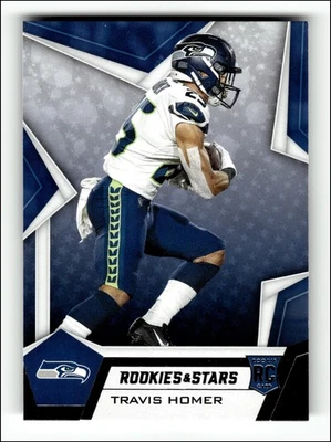 2019 Rookies and Stars #185 Travis Homer RC Rookie Card - Image 1 of 2