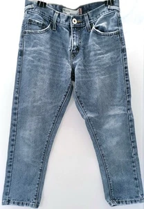 Stivali Levi's tipo 1 Y2K jeans larghi vita bassa 513 taglia 28x22 DISTRESSED VINTAGE - Foto 1 di 11