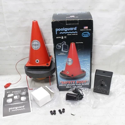 PoolGuard PGRM-SB boya de seguridad sobre el suelo piscina alarma EE. UU. Foto 1 de 4