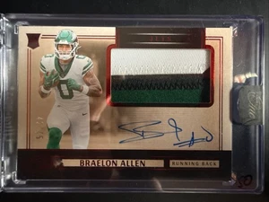 Parche automático Panini One Braelon Allen Rookie 2024/75 Jets RPA💥🔥 - Imagen 1 de 2