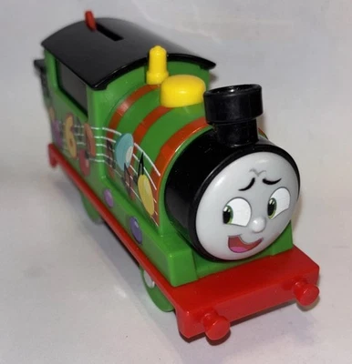 Thomas & Friends Motorized Party Train Percy Engine Toy by Mattel TESTED 2021 - Image 1 of 4