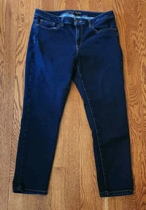 💙 Preloved Michael Kors Izzy Skinny Cropped Jeans 8 - Gold Detail Denim🦋🦋🦋 - Bild 1 von 5