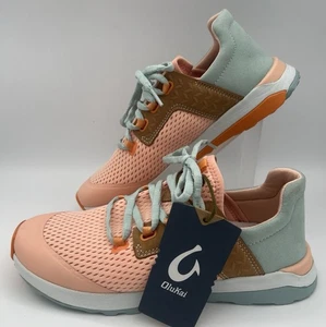 Nuevos zapatos deportivos activos Olukai Wailuku melocotón/oleaje #20478 PCAA para mujer 9,5 W - Imagen 1 de 8