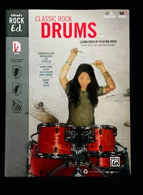 Alfred's: Classic Rock Drums [Vol 1] Learn Rock by Playing Rock: CD - Image 1 of 4