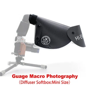 GUAGE Macro Photography Diffuser Kit Camera Flash Speedlite Softbox Mini Size - Picture 1 of 6