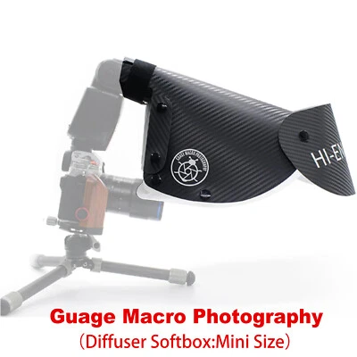 GUAGE Macro Photography Diffuser Kit Camera Flash Speedlite Softbox Mini Size  - Image 1 of 4