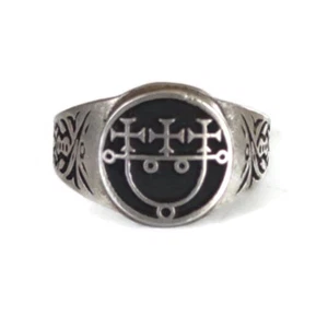 #12 Anillo Sitri 72 Demonios Goetia del Rey Salomón + Colgante Opcional - Imagen 1 de 10
