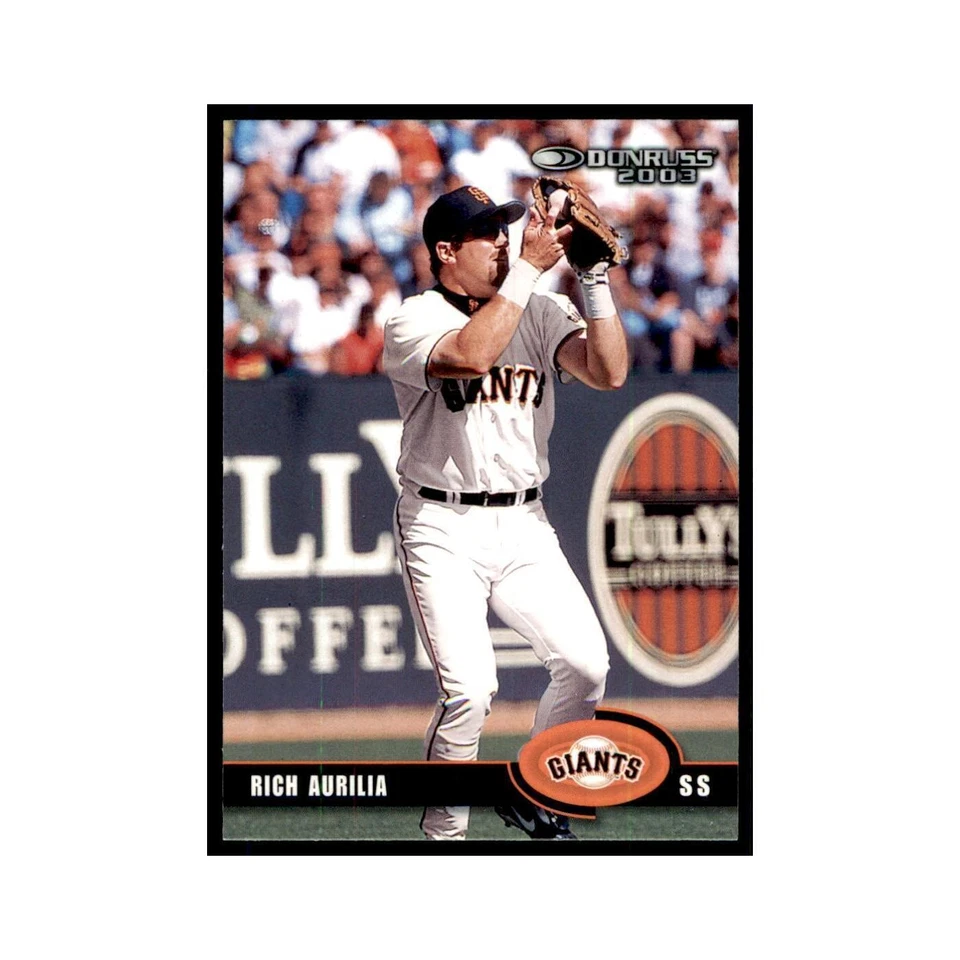 2003 Donruss Rich Aurilia Baseball Cards #377 - Image 1 of 3