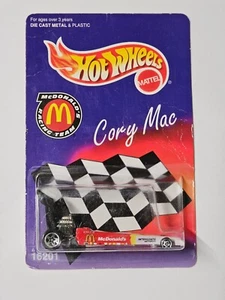 McDonald's Racing Team Vintage Hot Wheels By Mattel Cory Mac Race Car 1996 - Picture 1 of 1