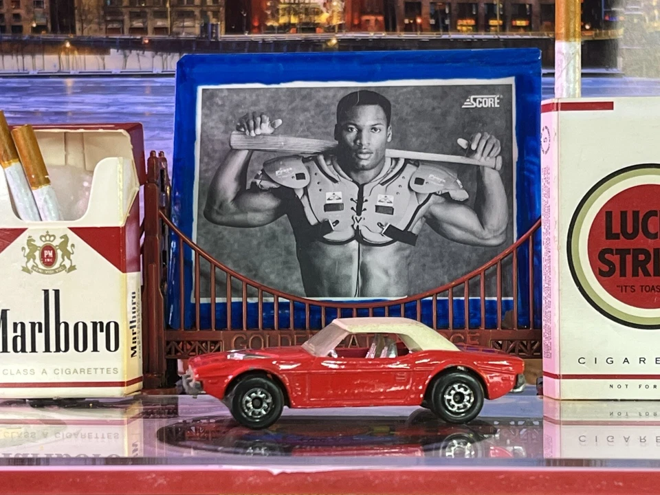 Lesney Matchbox 1975 Nº 1 Dodge Challenger rojo diecast excelente estado Foto 1 de 4