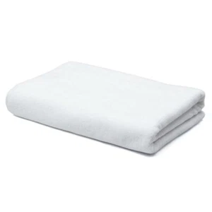 White Towels Cotton Soft Face Hair Towel Hotel Bathroom Washcloths Home Spa Pool - Picture 1 of 4