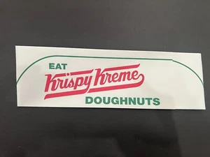 NEW UNUSED - Krispy Kreme Doughnuts - Paper Hat - 11" X 3-1/2" - FREE SHIPPING - Picture 1 of 2