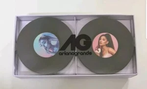 Ariana Grande Merch Rare 6 Pc Beverage Coasters Vinyl Record Replicas Retail Box - Picture 1 of 5