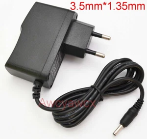 AC Adapter DC 3V 4.5V 5V 6V 7.5V 8V 9V 12V 500mA 1A power supply 3.5mm 1.35mm EU - Bild 1 von 25