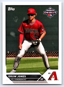 2023 Topps Pro Debut MiLB #PD-25 Druw Jones ACL Diamondbacks Baseballkarte - Bild 1 von 2