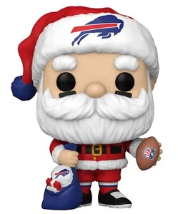 NEW Funko POP! NFL Buffalo Bills 2024 Santa Claus Figure #282 Limited Exclusive - Picture 1 of 3