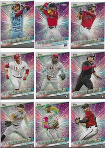 TOPPS CHROME 2024 STARS OF MLB LOT#1 ELLY DE LA CRUZ/JUAN SOTO/YOSHINOBU - Picture 1 of 8