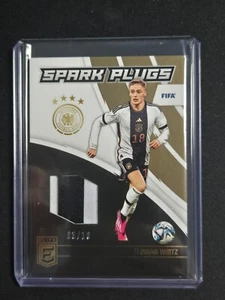 Parche de oro 2022-23 Panini Donruss Elite FIFA Fútbol Florian Wirtz Alemania/10 - Imagen 1 de 2