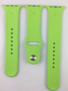 Original Apple Watch Series 9 8 7 6 SE 5 4 Sport Band 42mm 44mm 45MM 49MM Green - Picture 1 of 12