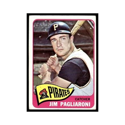 1965 Topps Baseball Card Jim Pagliaroni Pirates #265 - Image 1 of 3