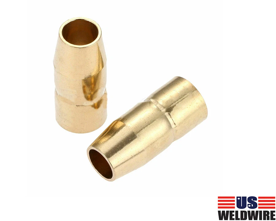 USWELD MIG Welding Gun Nozzle 169-715 169715 1/2" fits Miller M-10/M-15 Hobart 5-PK