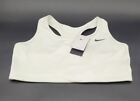 Nike Dri fit Swoosh Women's Medium Support Non-Padded Sports Bra White Size 2X