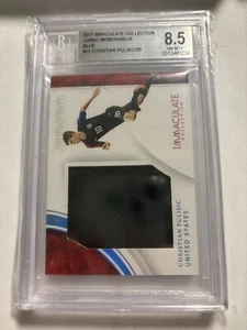 Memorabilia Jumbo Immaculate Collection 2017 azul Christian Pulisic - Imagen 1 de 4