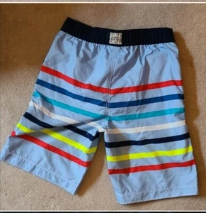 NWOT Gap Boys Size 12 (XL) Blue/Multi-color Swim Trunks - Picture 1 of 3