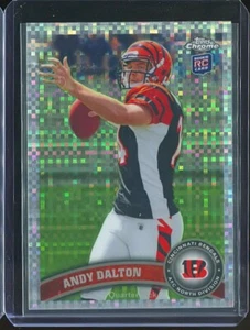 ANDY DALTON 2011 TOPPS CHROME XFRACTOR REFRACTOR PARALLEL RC - Bild 1 von 2
