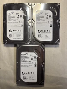 Lote 3 Disco Duro Seagate 500GB ST500DM002 KC48 3.5” SATA Disco Duro HDD @HDD4 - Imagen 1 de 2