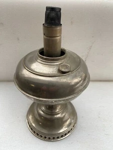 Antique Rayo Oil Lamp-Nickel Plated - Picture 1 of 3