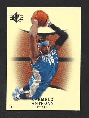 2007-08 SP Authentic Retail #67 - Carmelo Anthony - Image 1 of 2