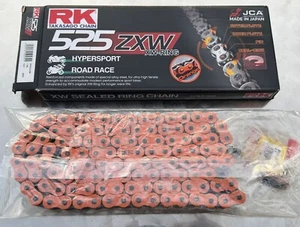 Chain RK OR 525 ZXW, 118 Links, Ktm 950 Adventure, 990, LC8, Superduke, R, SM - Picture 1 of 5