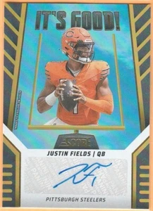 2024 SCORE IT'S GOOD! GRAPHS JUSTIN FIELDS AUTO SSP - Picture 1 of 2