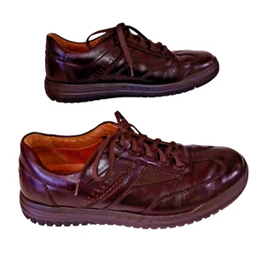 Clark ( Unstructured ) 11826 HOMMES Men's Sz. 9M Lace Up Oxford Shoes Brown EUC - Picture 1 of 18