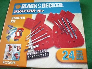BLACK UND DECKER QUATTRO STARTERKIT (24-TEILIG) A7070 - Bild 1 von 2
