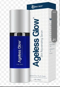 BioTrust Ageless Glow Skin Rejuvenating Anti-Aging Serum 1oz NEW & SEALED - Picture 1 of 2