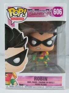 Television Funko Pop - Robin - Teen Titans Go! - No. 606 - Free Protector - Picture 1 of 10