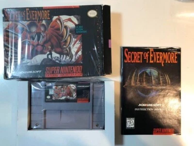 SUPER NINTENDO Secret of Evermore SNES PAL VERSION - Image 1 of 4