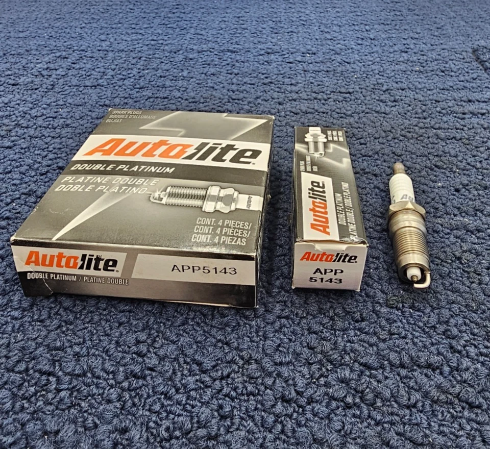 (CANTIDAD 4) Autolite APP5143: bujías dobles platino para Mazda 6 2006-2013 Foto 1 de 4