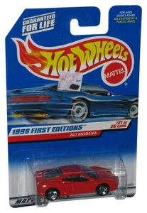 Hot Wheels 1999 First Editions 21/26 (1998) Red Ferrari 360 Modena Car #1113 - Picture 1 of 1