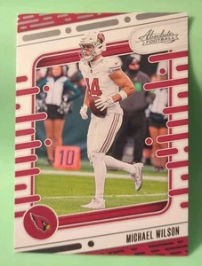 2024 Panini Absolute - Michael Wilson #3 - Arizona Cardinals  - Picture 1 of 2