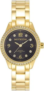 Reloj para mujer Miykon fácil de leer negro y dorado resistente a arañazos y agua 31 mm - Imagen 1 de 12